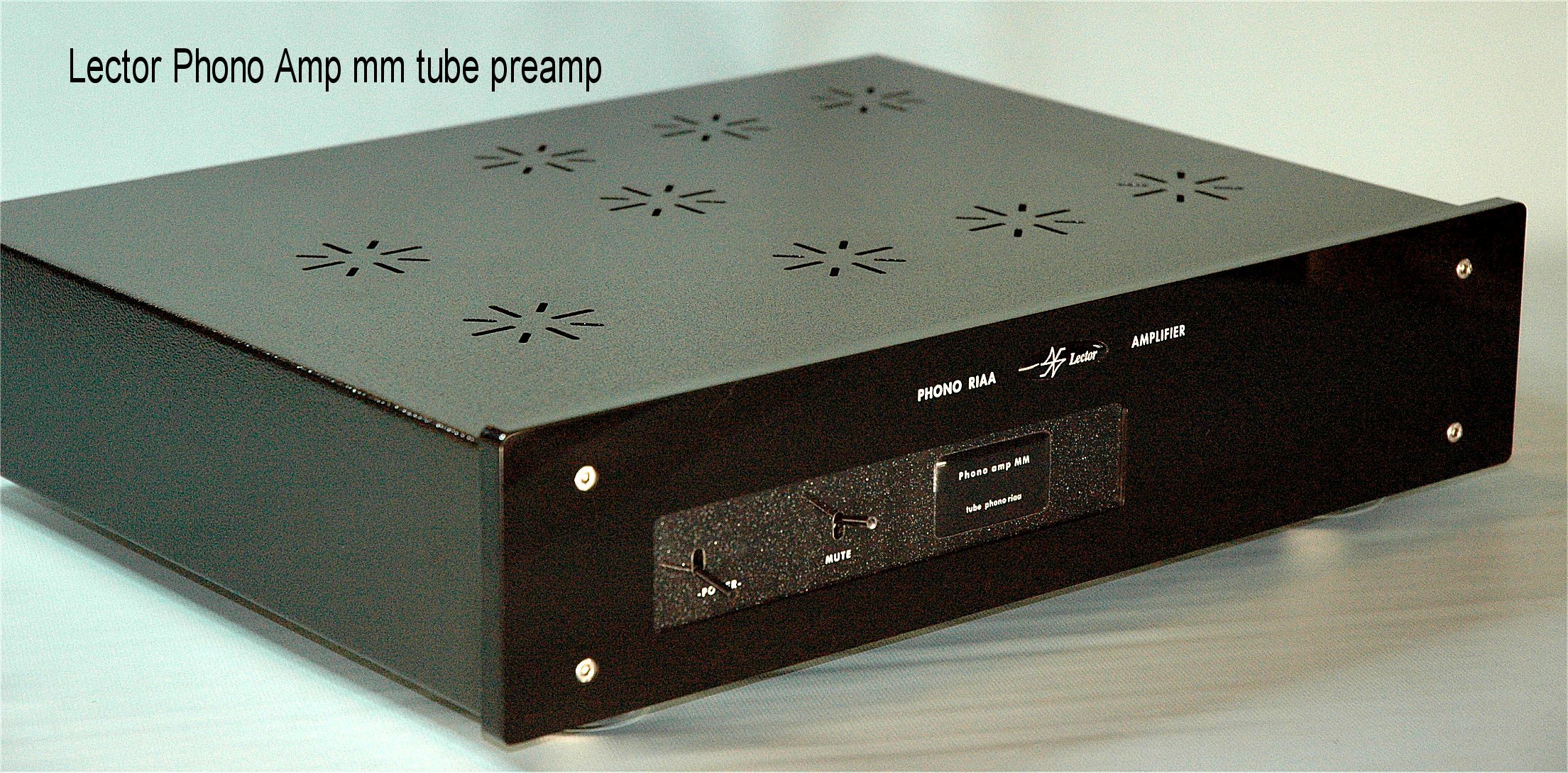 Lector Class-A Röhren-Phono-Vorverstärker PHONO-AMP-MM MKII 